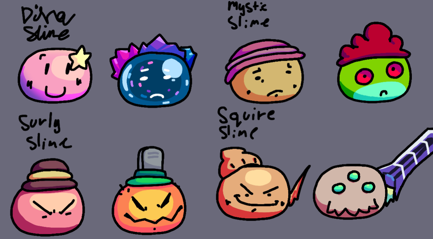 terraria town slimes