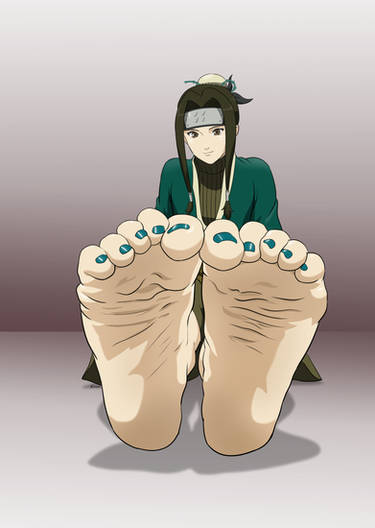 haku naruto feet