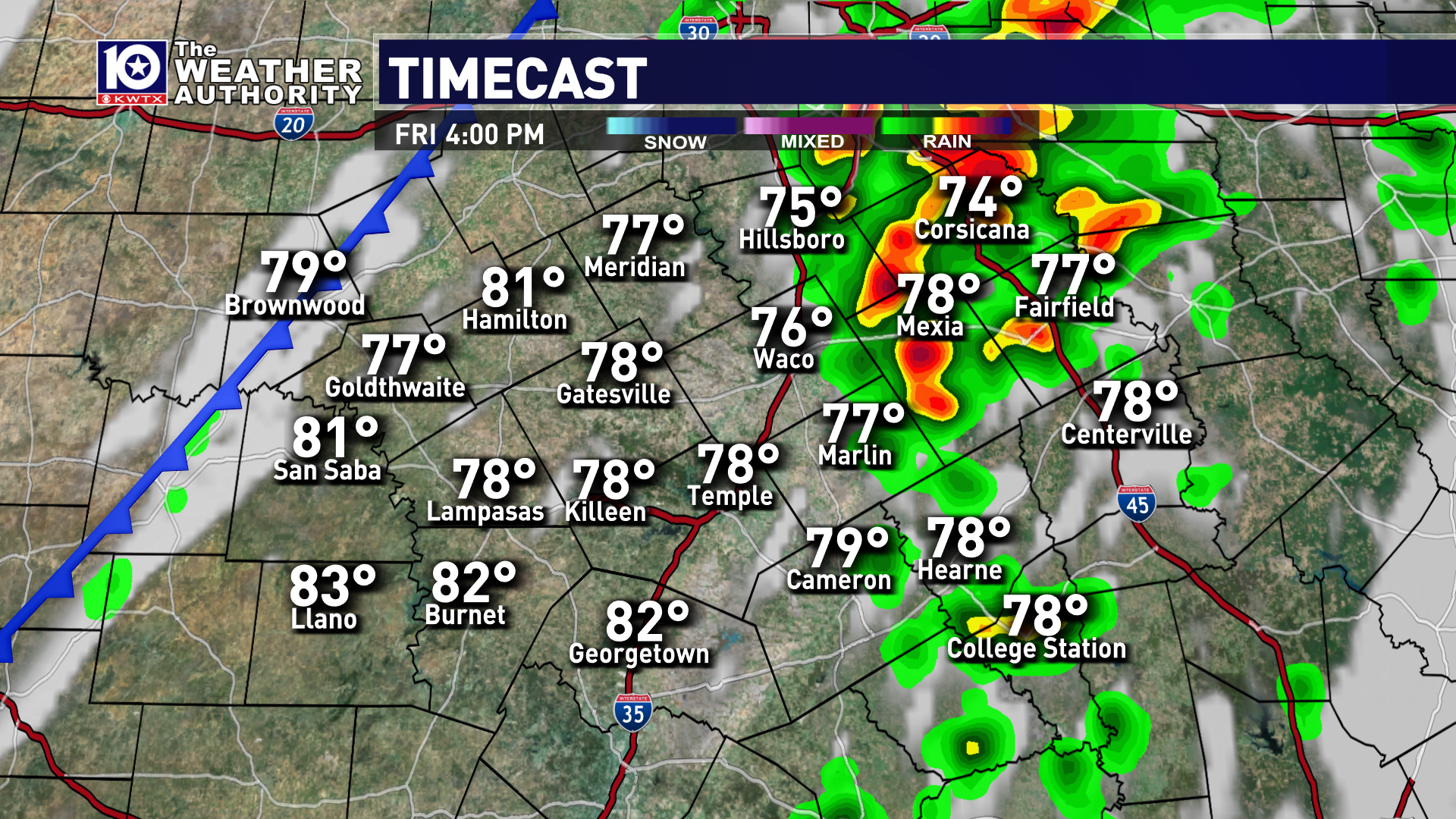 waco tx extended weather forecast