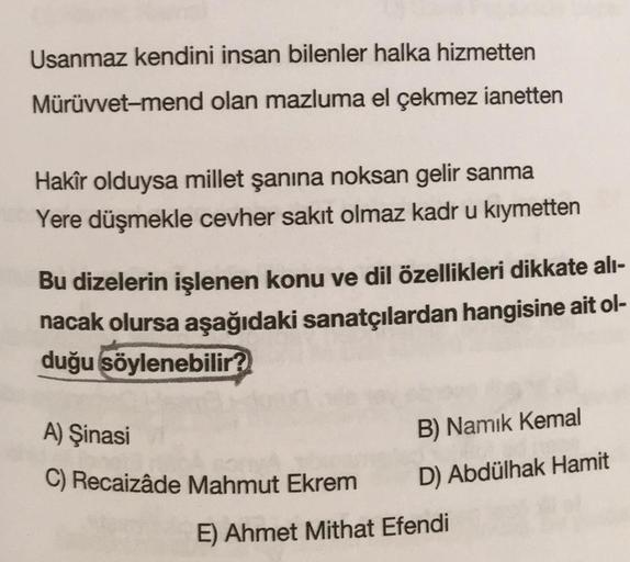 mend ile ilgili cümleler