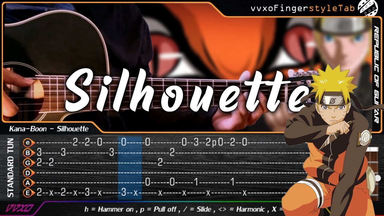 silhouette guitar tab