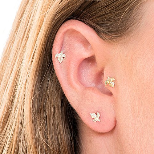 gold tragus jewelry