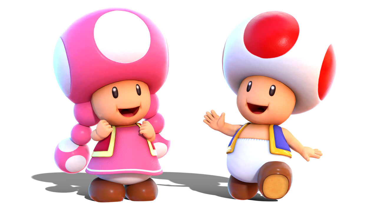 toad and toadette