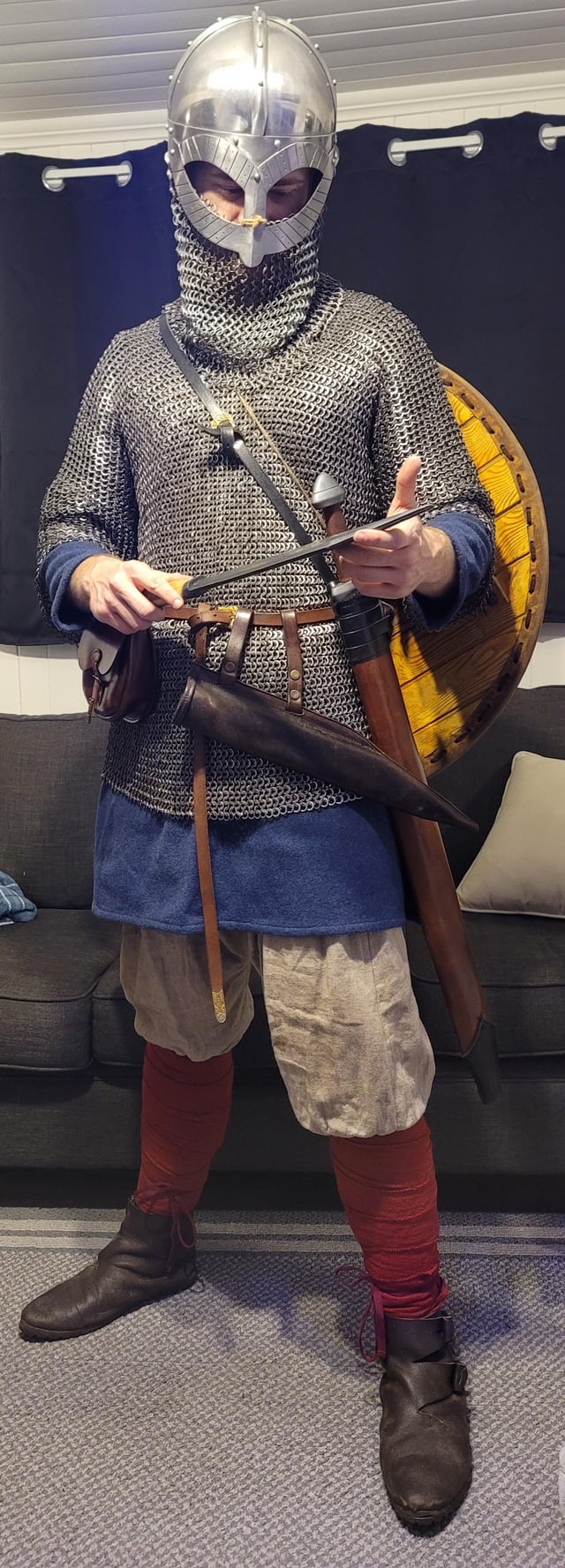 viking larp costume