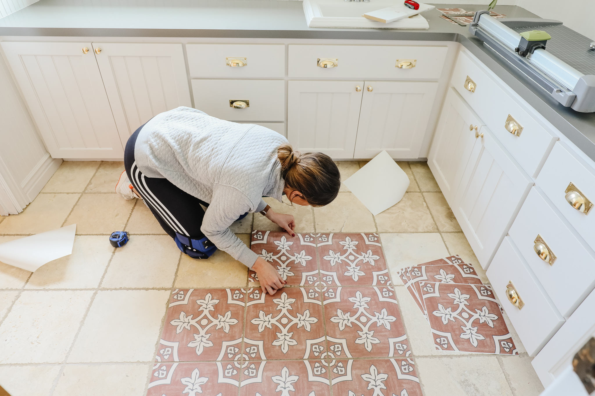 stick on floor tiles for kitchen