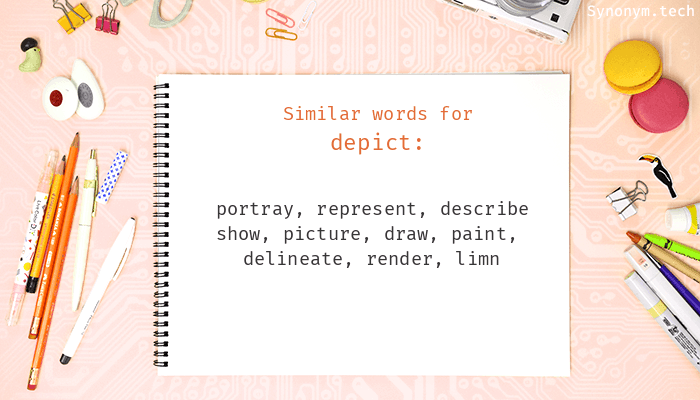 another word for depict