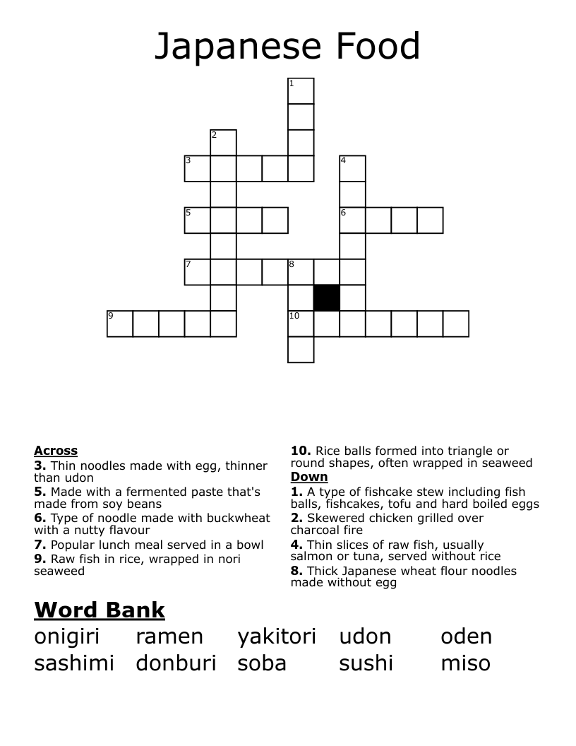 tuna type crossword clue