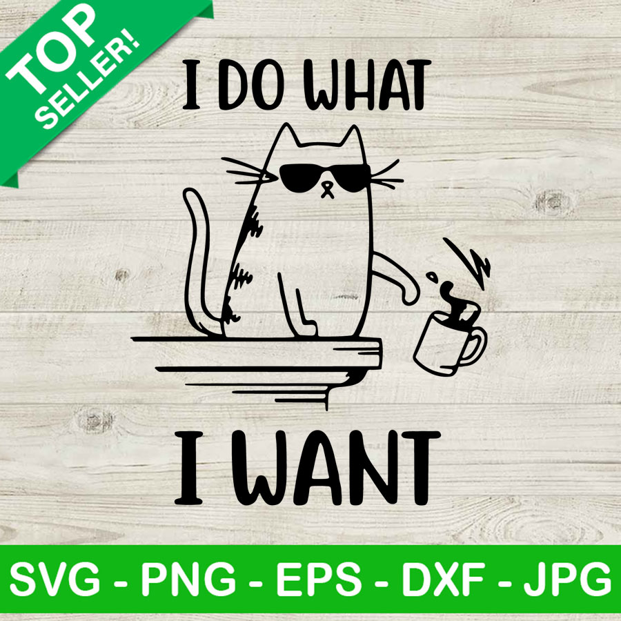 funny cat svg