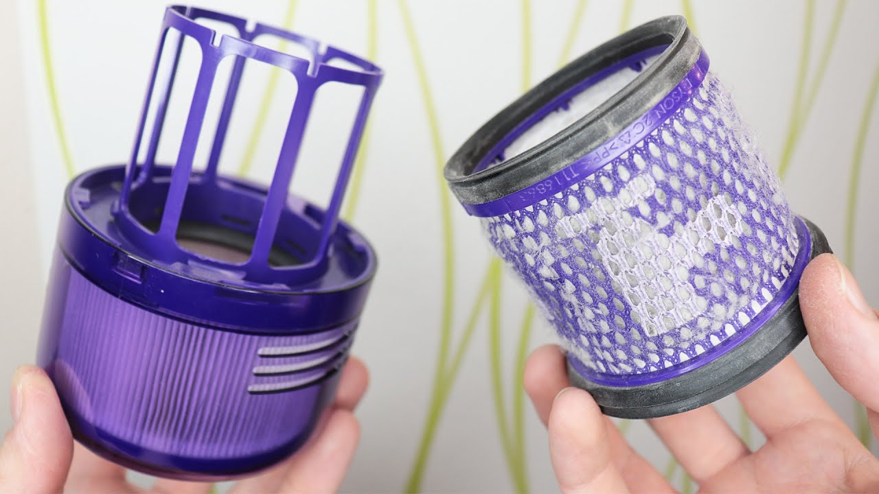 how to clean dyson filter v11