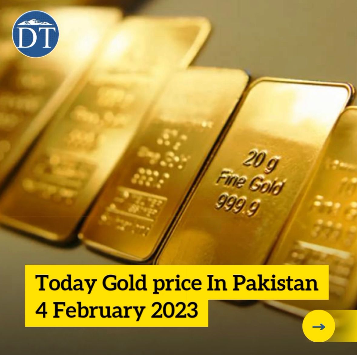 1 tola gold price in pakistan today 2023