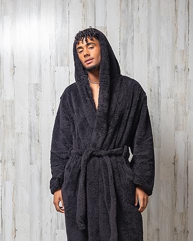 mens towel bathrobe