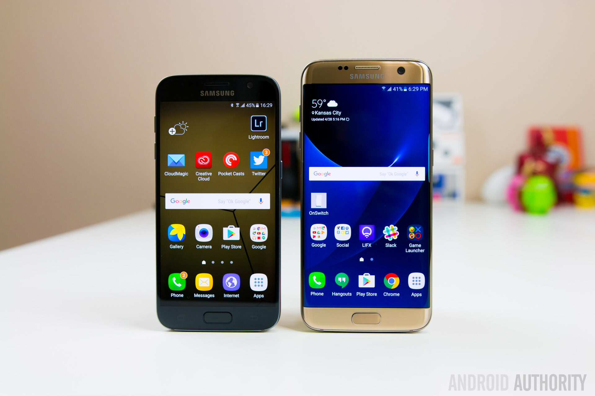 galaxy s7 vs