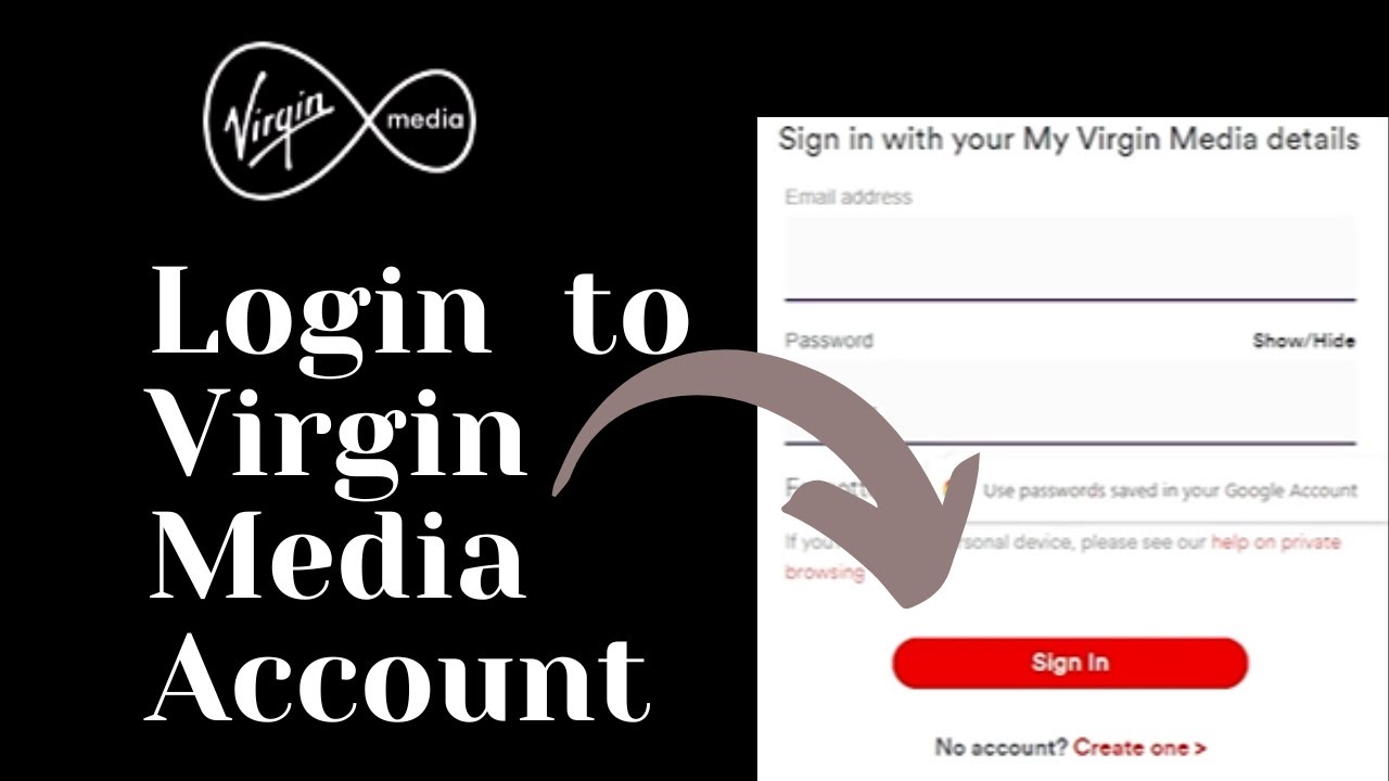 virgin media internet login