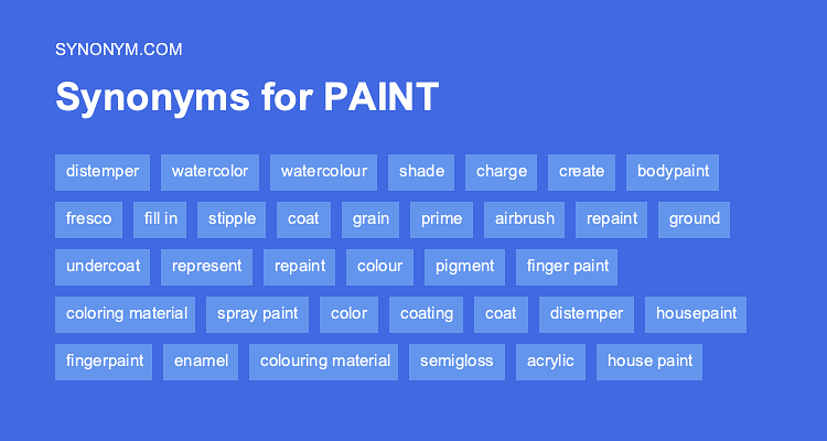 paint synonym