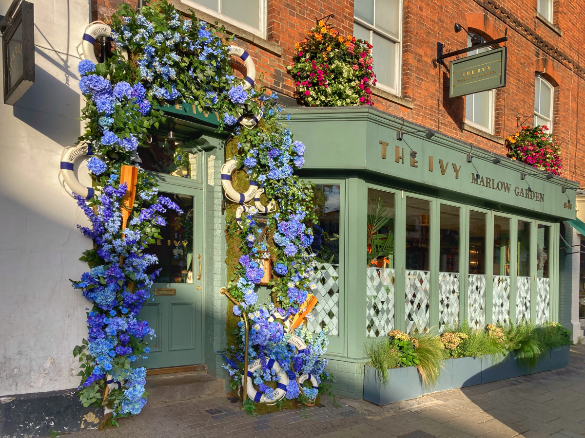 the ivy marlow garden high street marlow