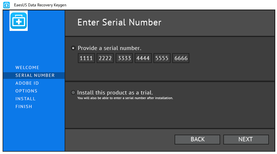 license code easeus data