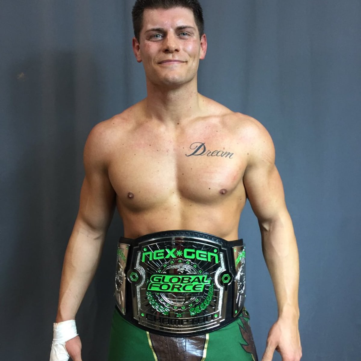 cody rhodes chest tattoo