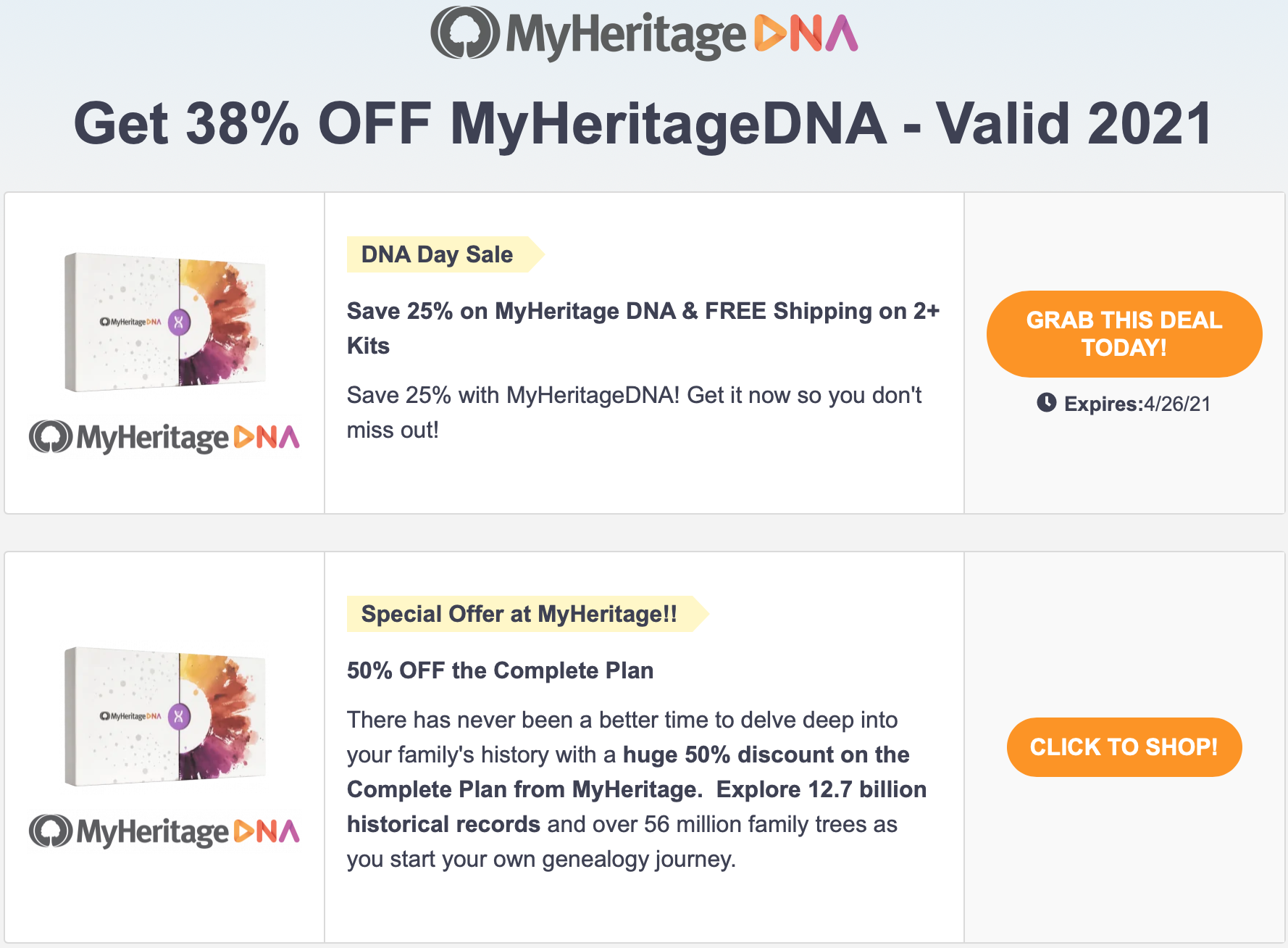 myheritage discount code