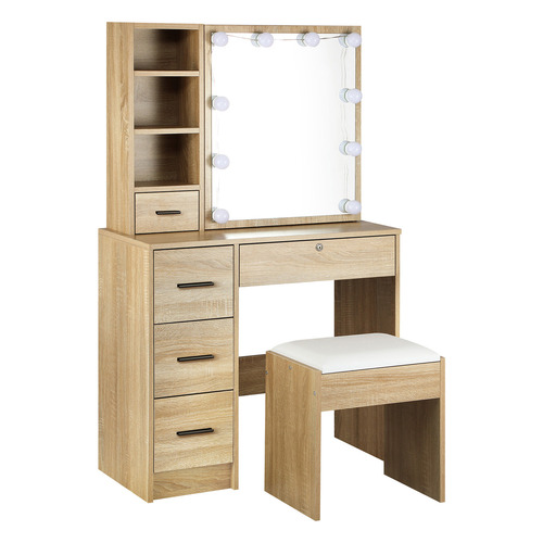 2 piece emily dressing table & stool set