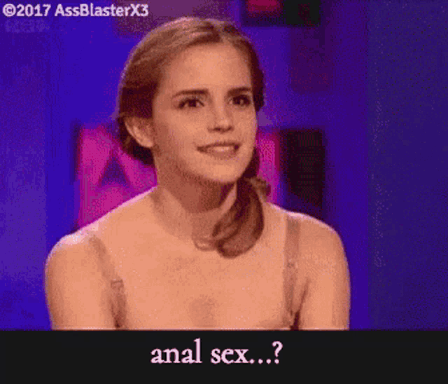 emma watson anal gif