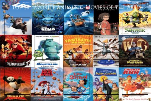 2000 to 2010 animated movies