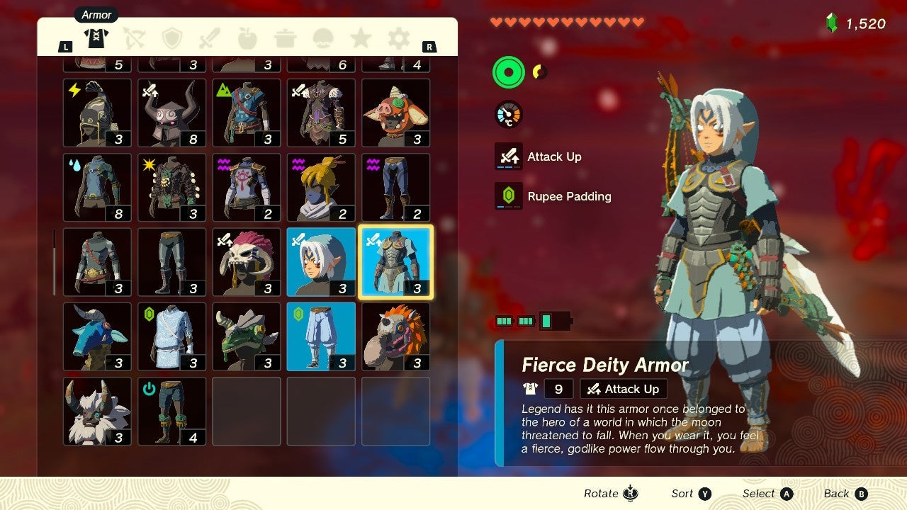 fierce deity link botw