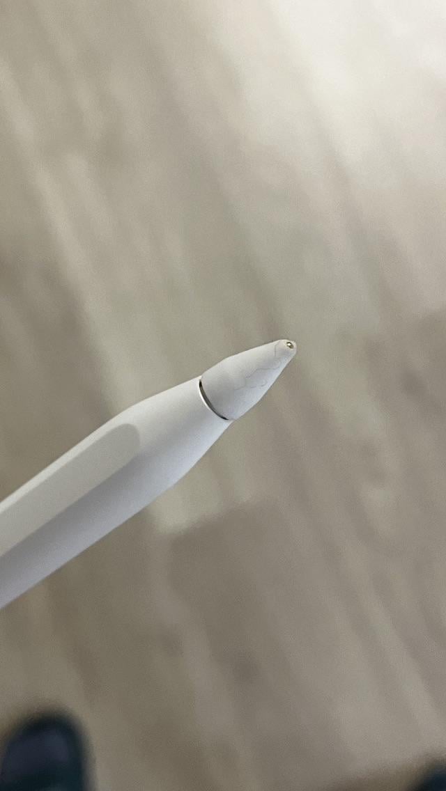 apple pencil only works at certain angles