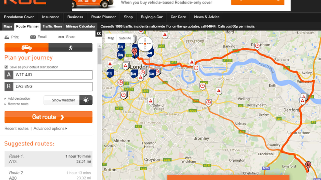 rac routeplanner