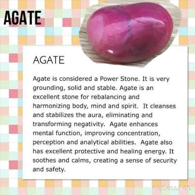 pink agate crystal meaning