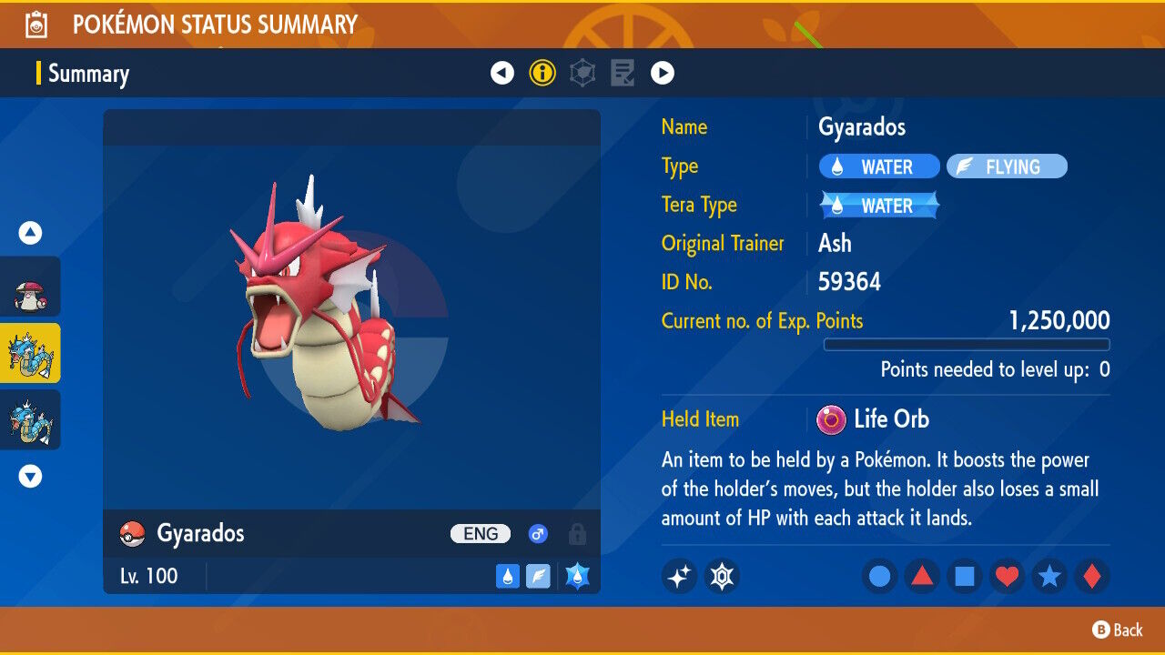 gyarados stats