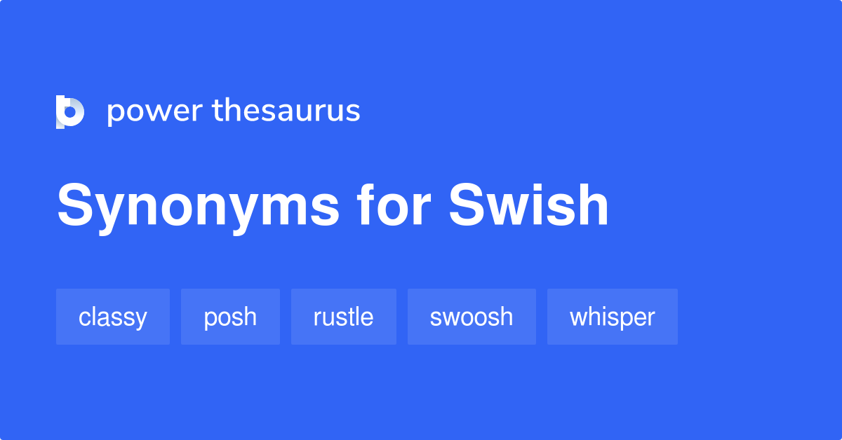 synonyms for swish