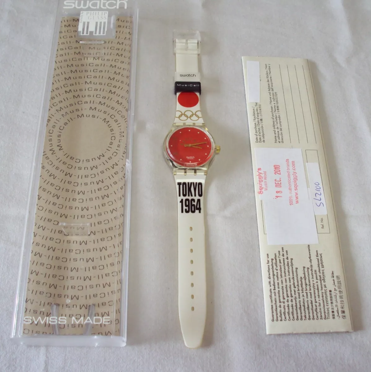 swatch tokyo 1964