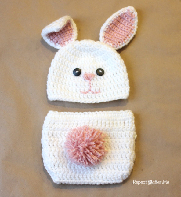 crochet rabbit hat