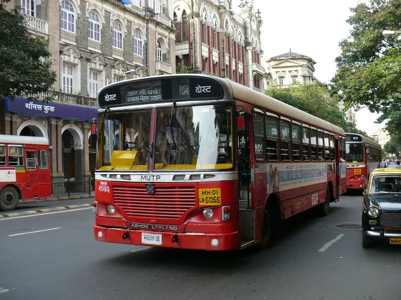 303 bus route mumbai