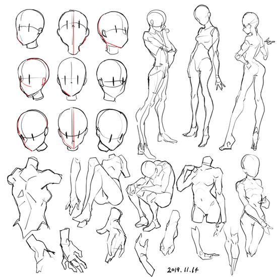 referencia poses