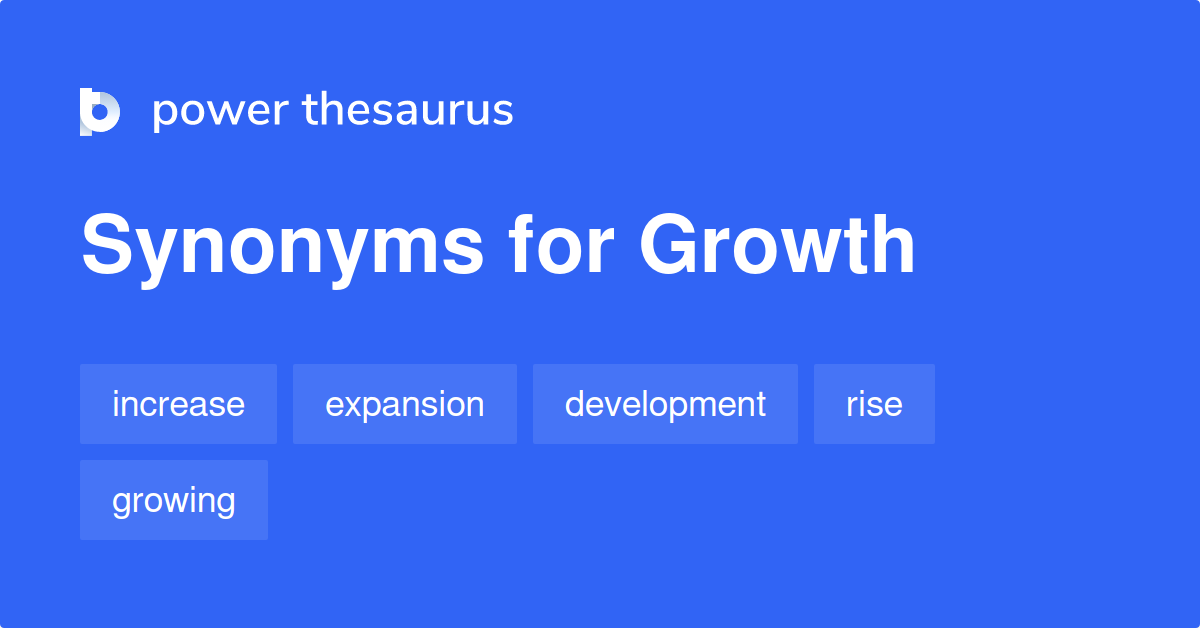 growth thesaurus