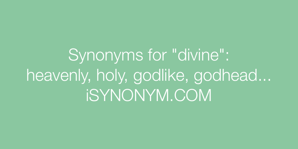 godlike synonym