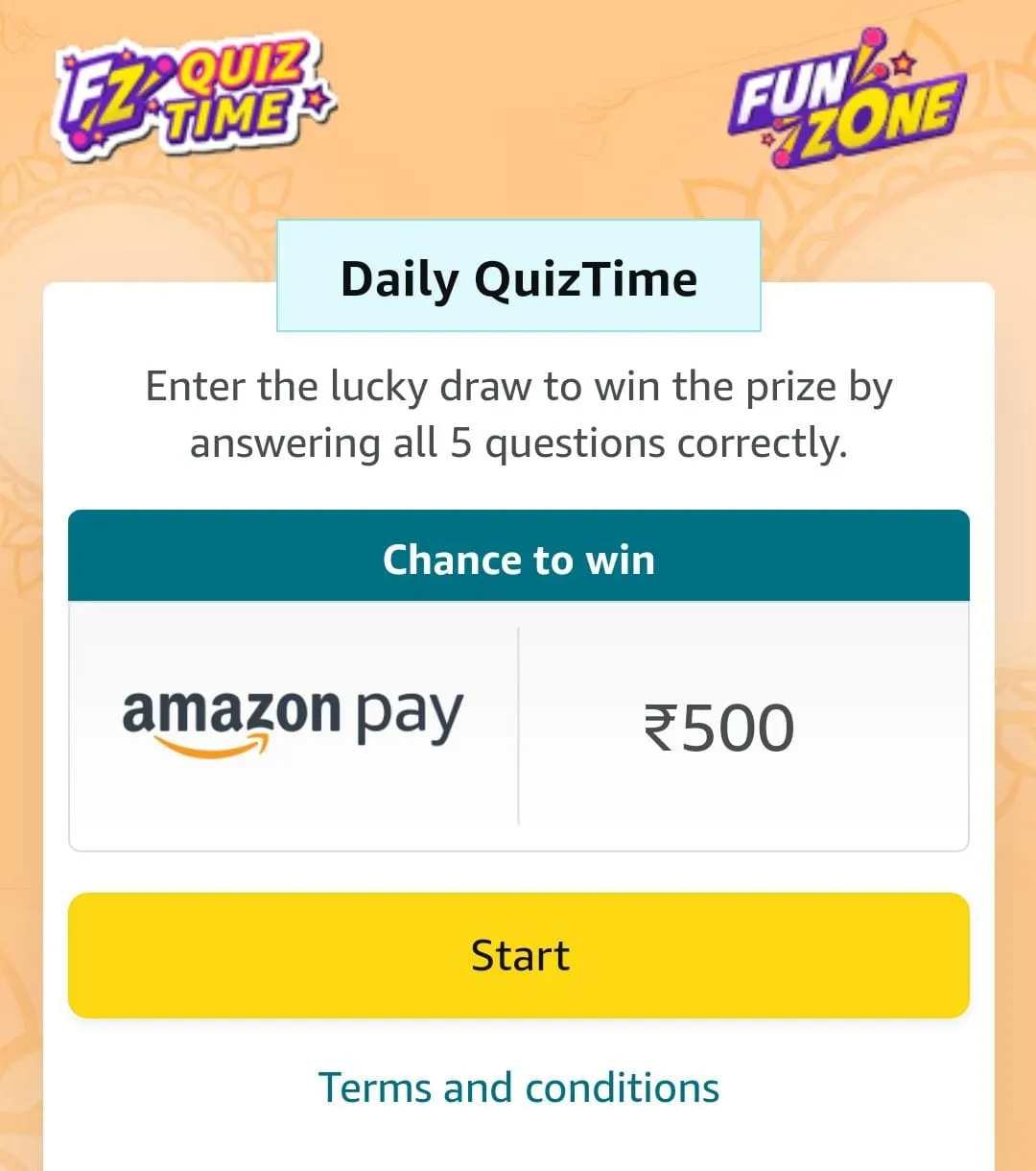 amazon fz quiz time