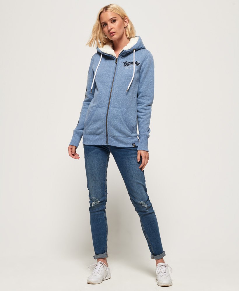 superdry zip up hoodie womens