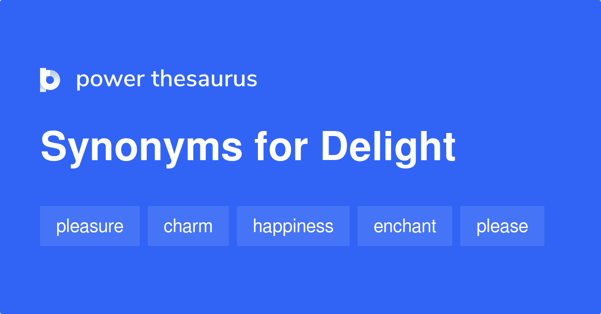 delight synonym