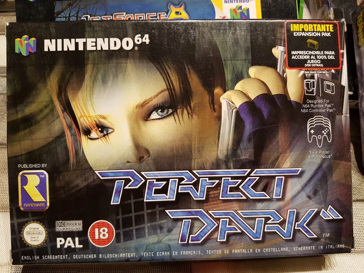 nintendo 64 perfect dark