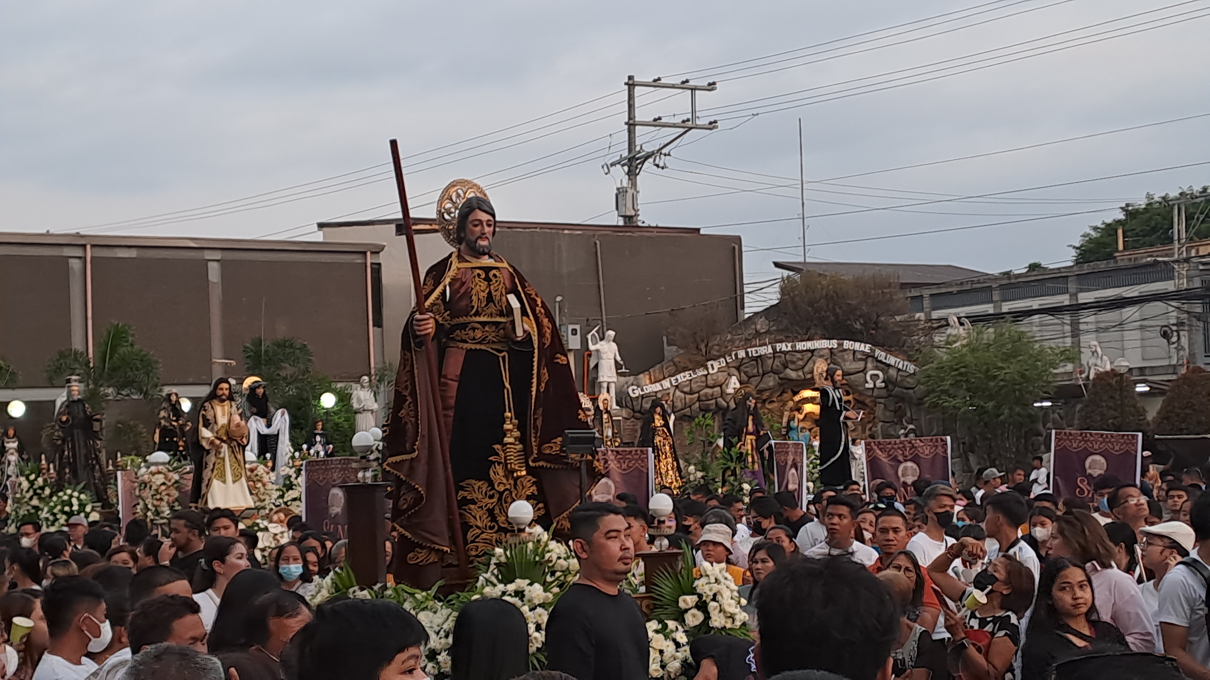 a colorful folk religious festival during holy week