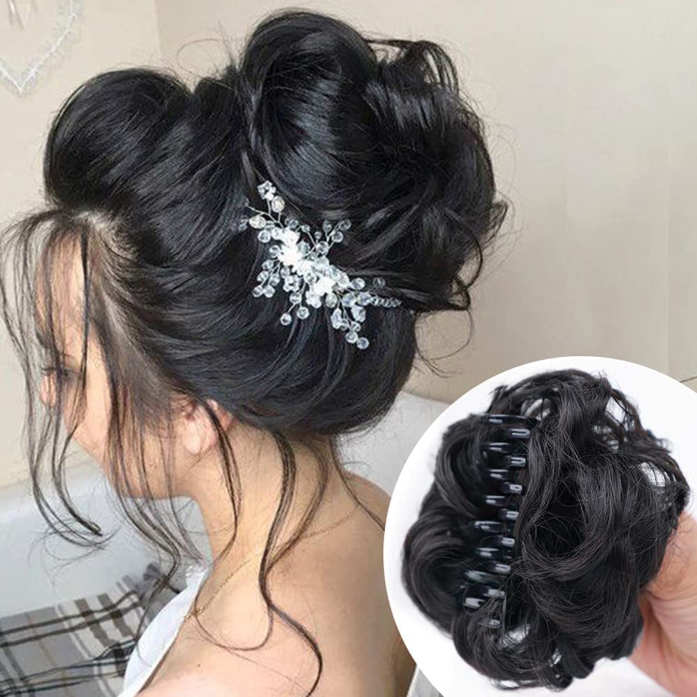 clip in hair bun