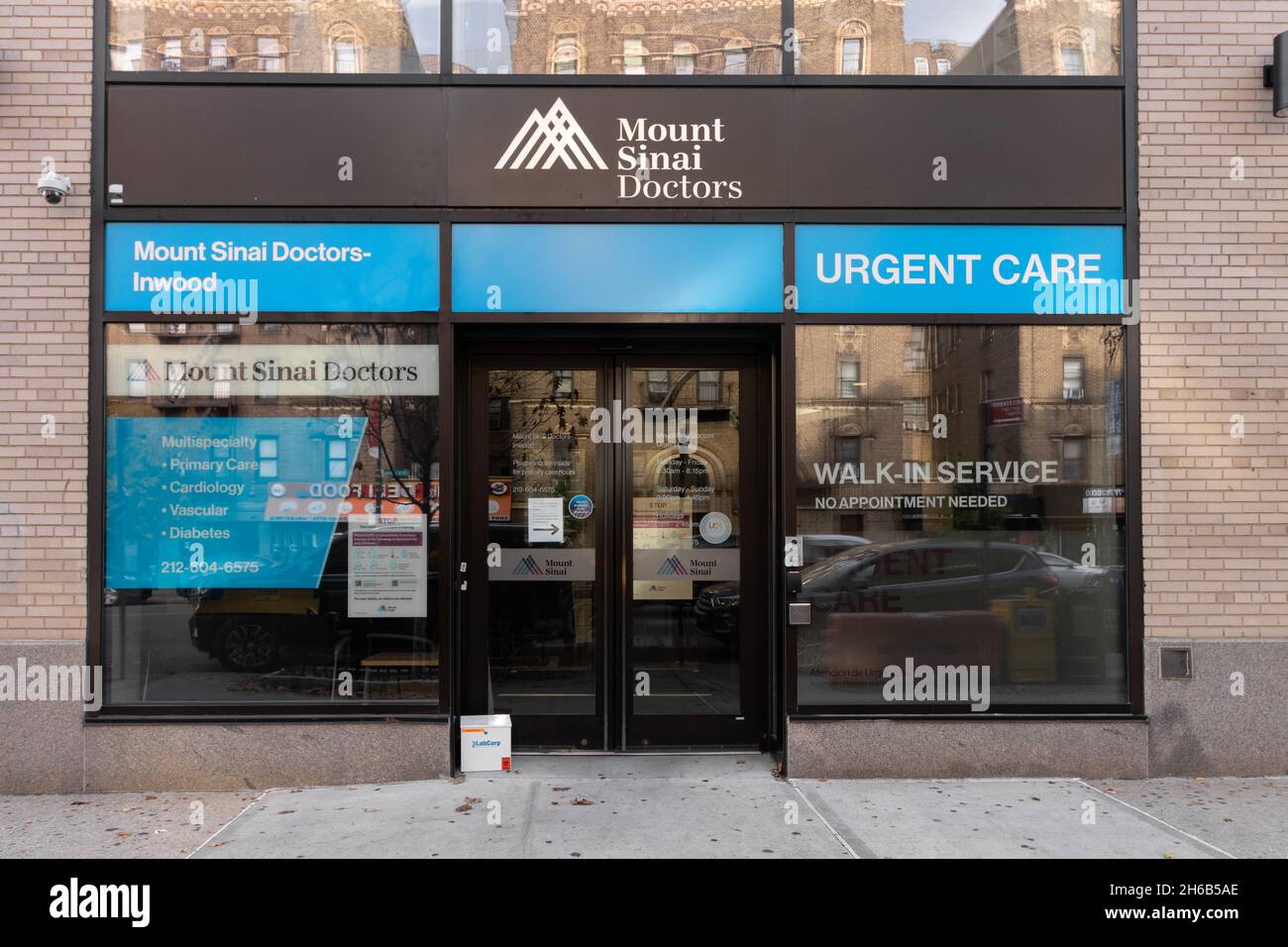 mount sinai urgent care near me