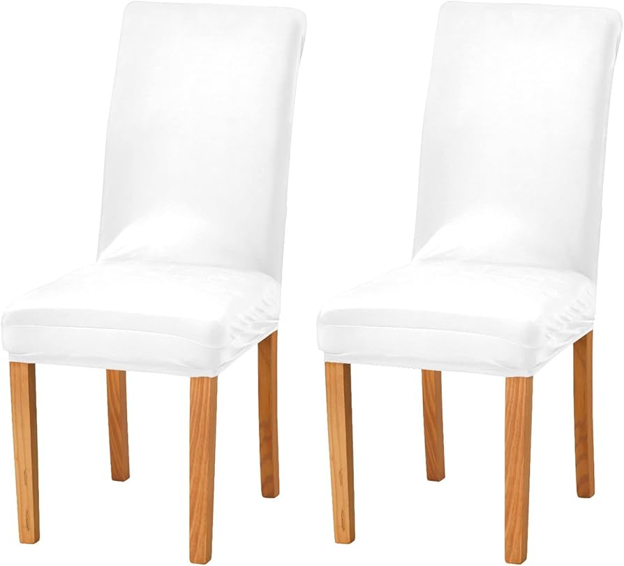 white parson chair slip covers