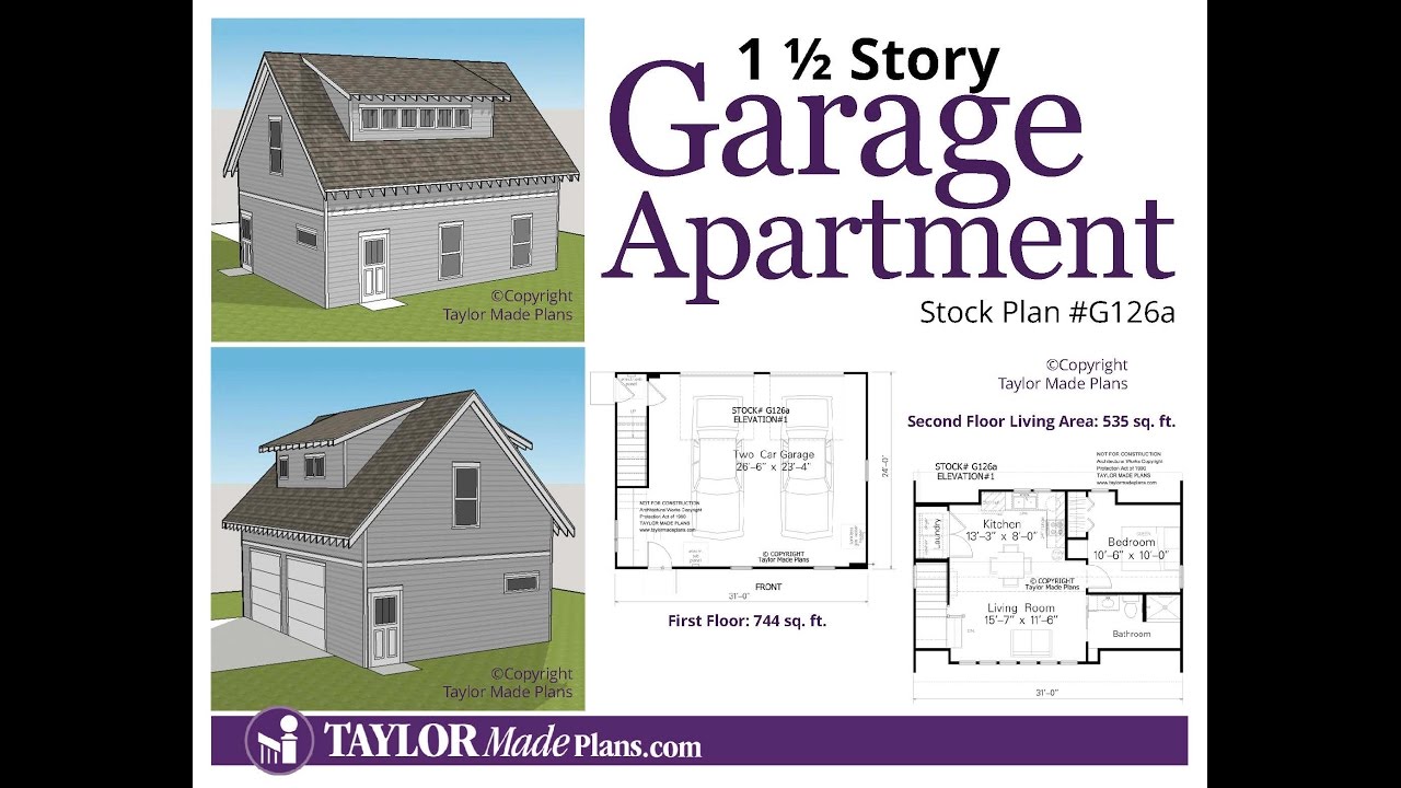 garage apartment layout