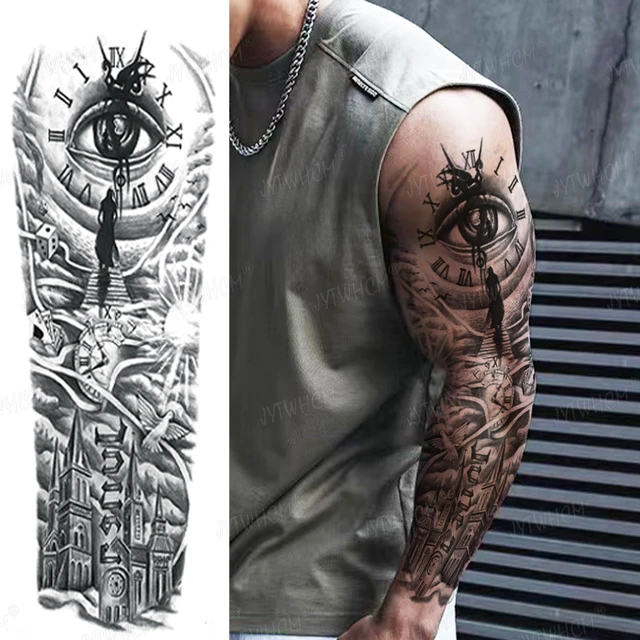 tatuajes para hombres en el brazo egipcios