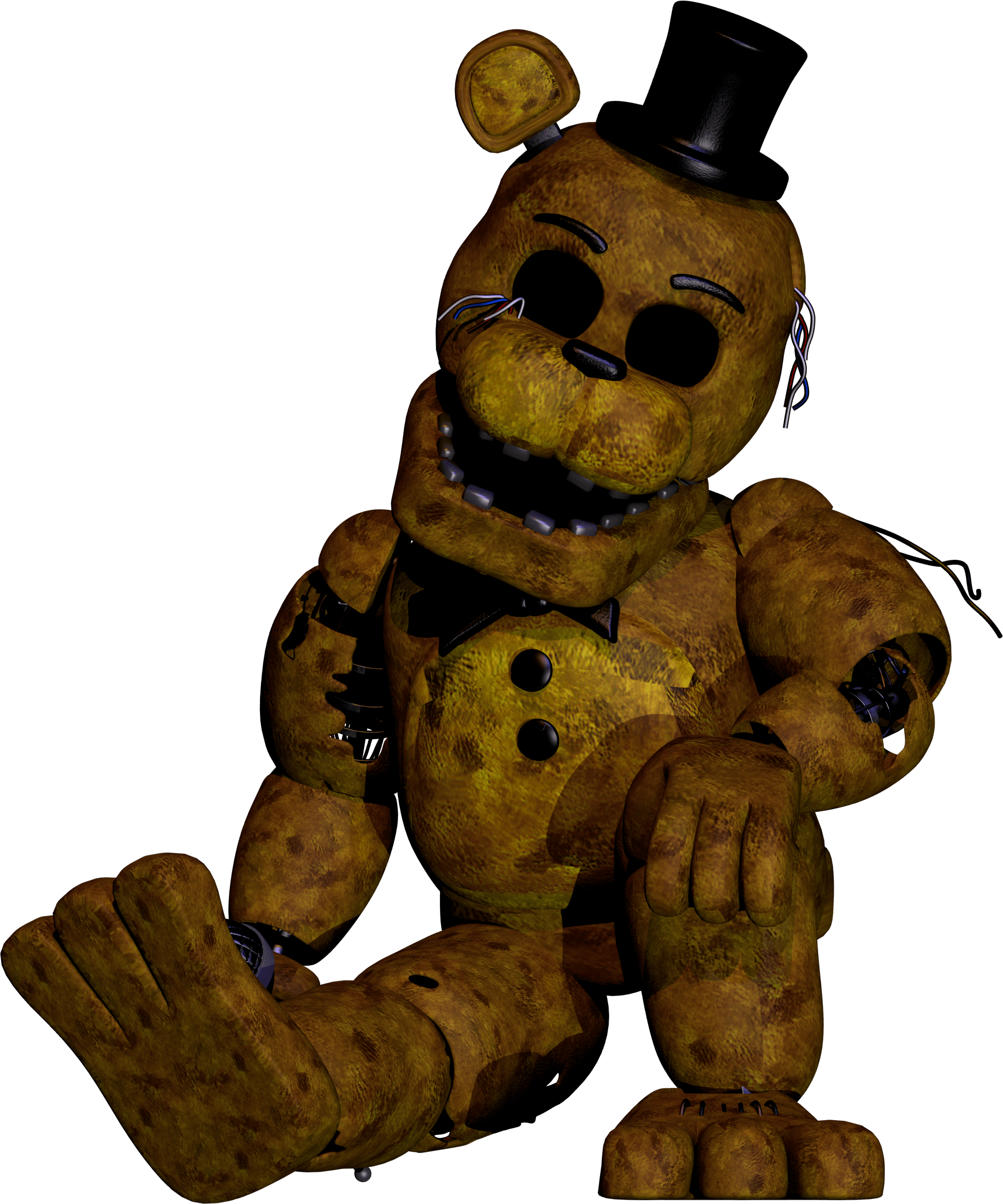 whitered golden freddy