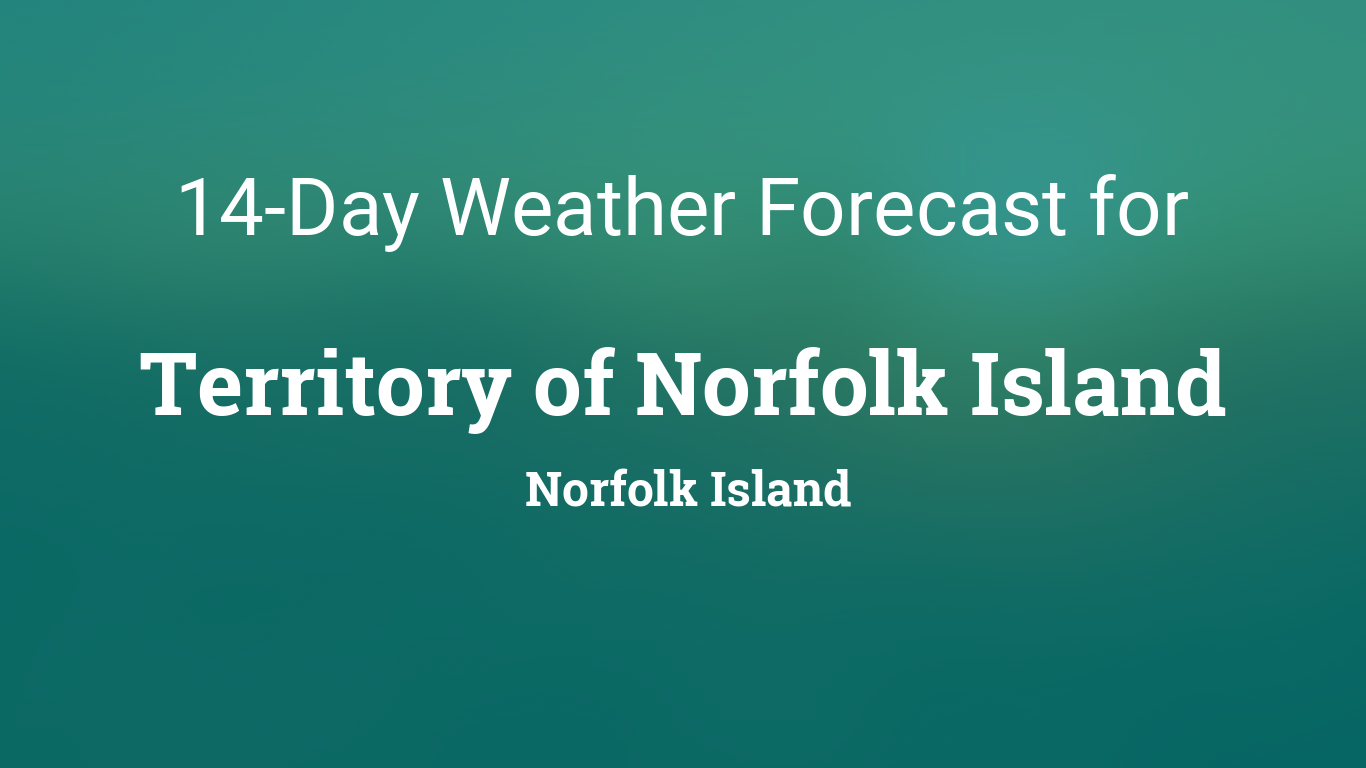 14 day weather for norfolk