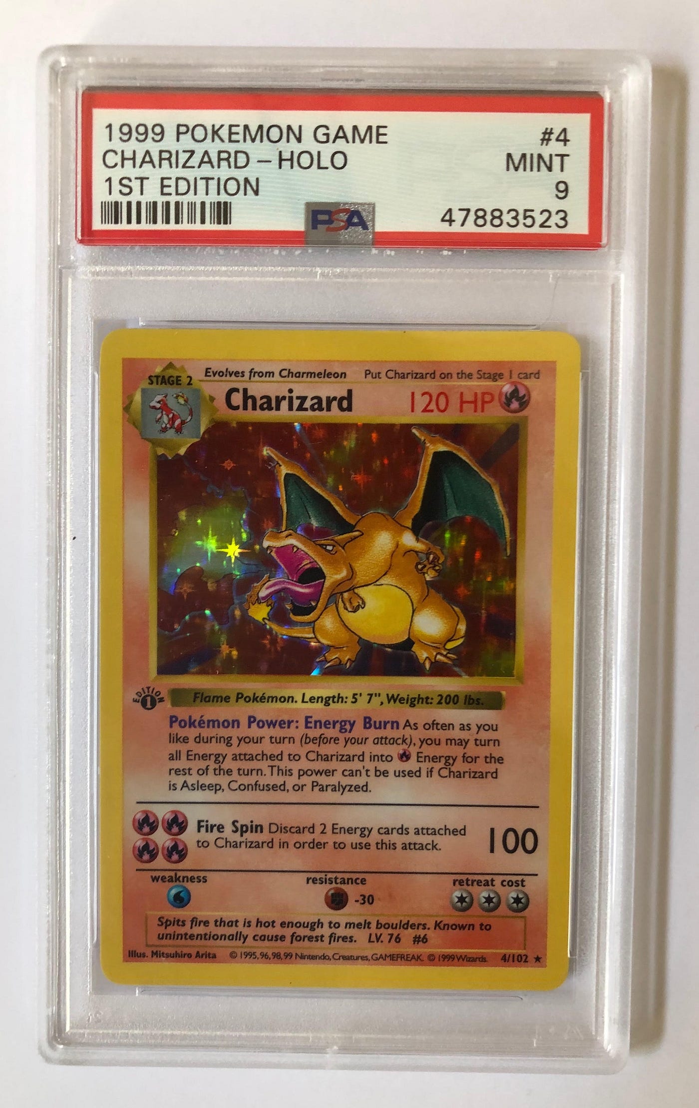 charizard first edition
